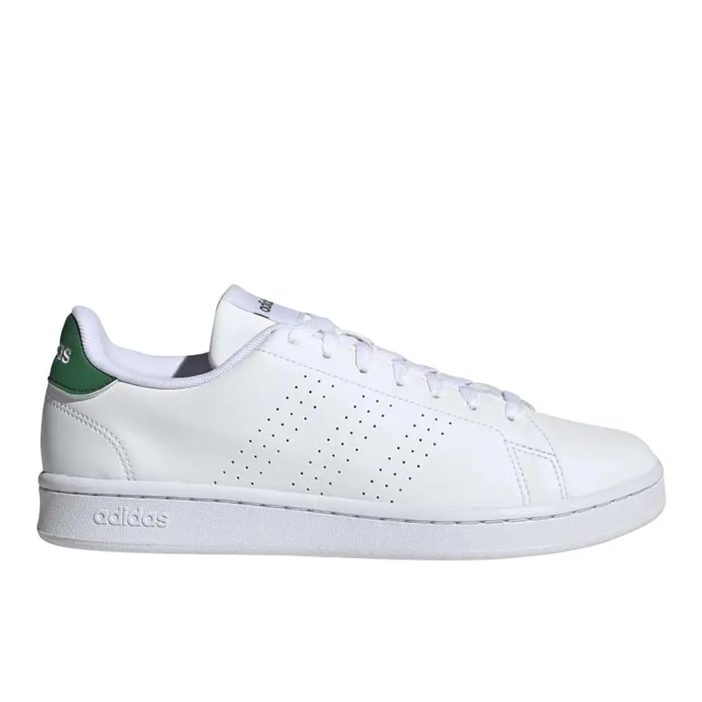 Adidas Advantage Lace Up Mens White Sneakers Casual Shoes GZ5300