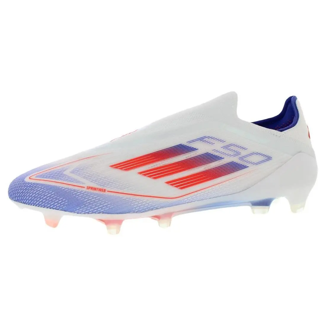 Adidas shoes - White/Blue/Orange, Main: White 4