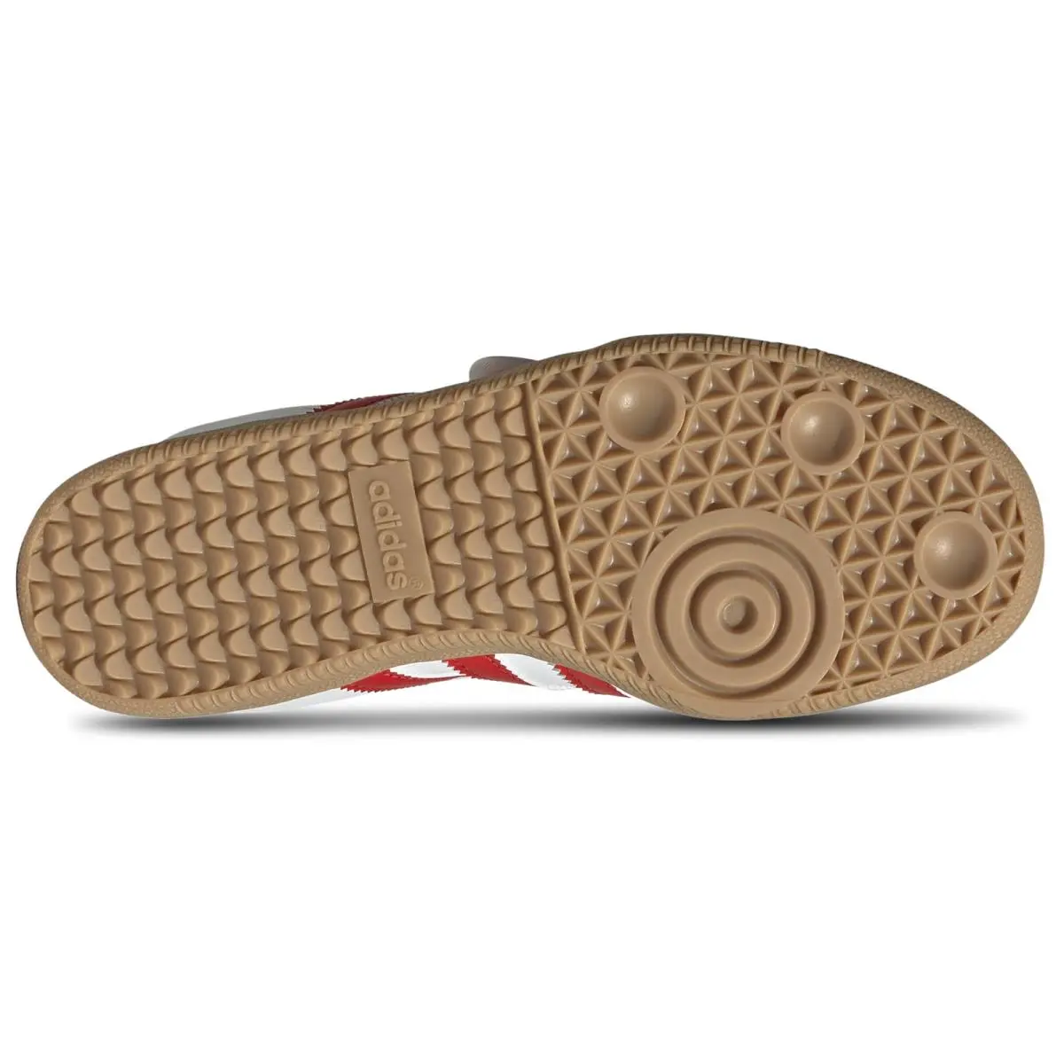 Adidas shoes - Cloud White/Red/Gum 8