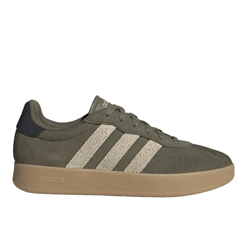 Adidas Barreda Lace Up Mens Green Sneakers Casual Shoes KI9252