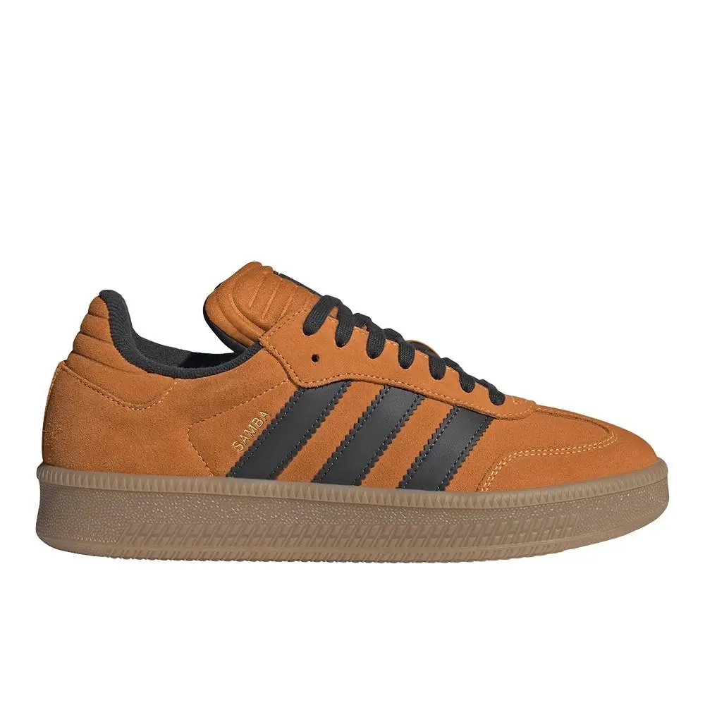 Adidas Samba Xlg Lace Up Mens Orange Sneakers Casual Shoes JR1111