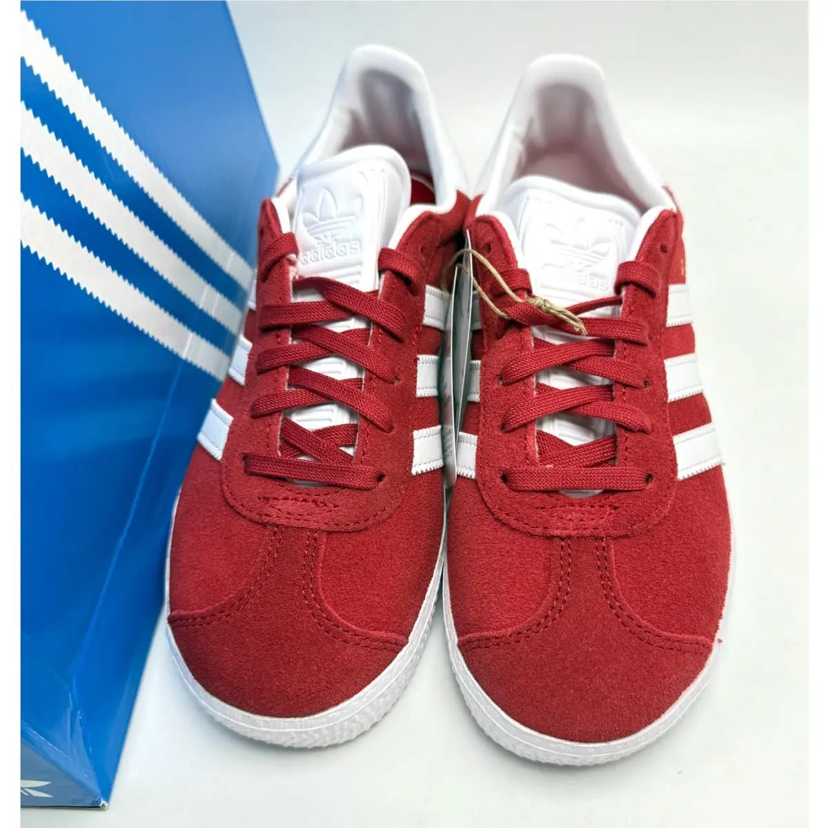 Adidas shoes - adidas Gazelle C - Gazelle - Better Scarlet/Cloud White/Gold Metallic 0