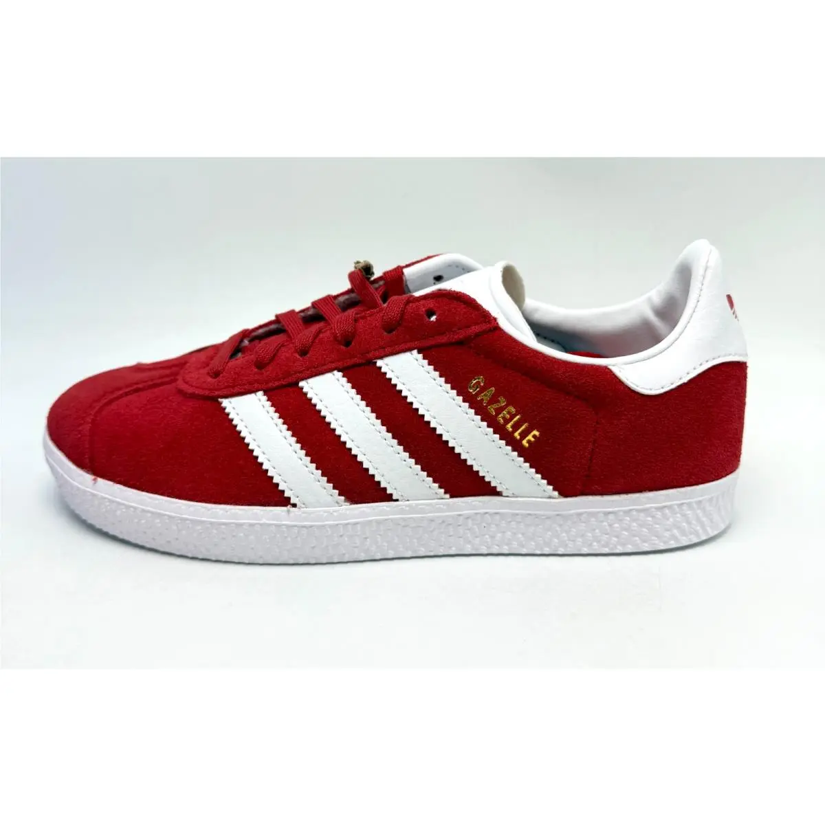 Adidas shoes - adidas Gazelle C - Gazelle - Better Scarlet/Cloud White/Gold Metallic 8