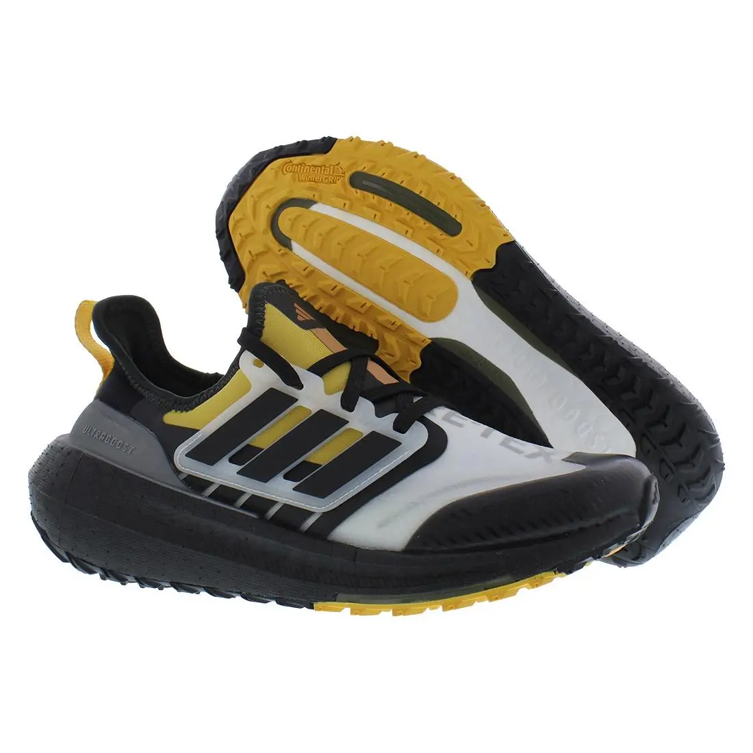 Adidas Ultraboost Light Gtx Womens Shoes Size 6.5 Color: White/black/yellow