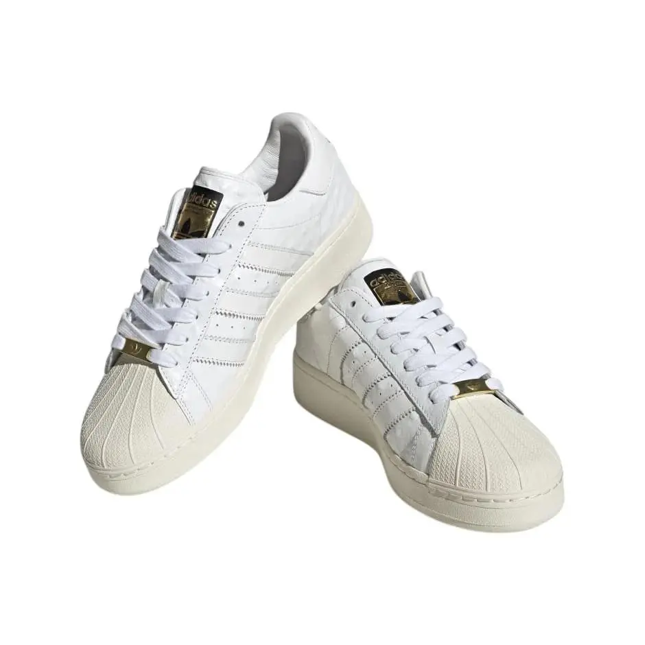 Adidas shoes - Cloud White / Cloud White / Gold Metallic 2