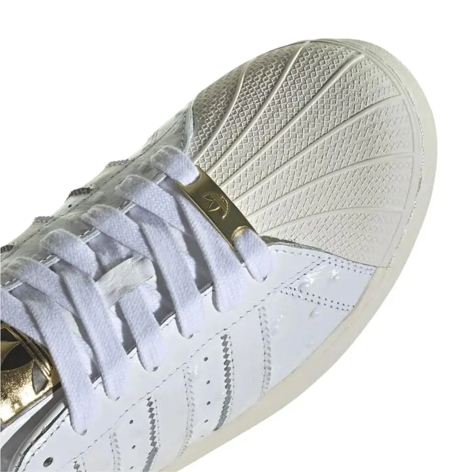 Adidas shoes - Cloud White / Cloud White / Gold Metallic 15
