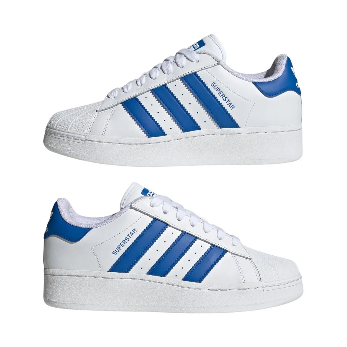 Adidas shoes - White / Blue / White 2