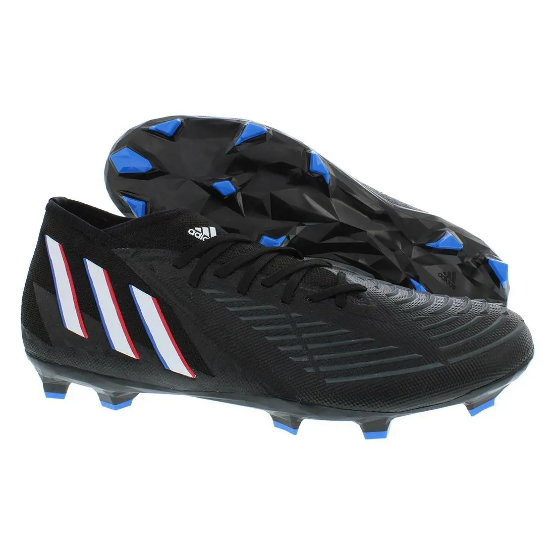 Adidas shoes - Black/White/Red, Main: Black 4