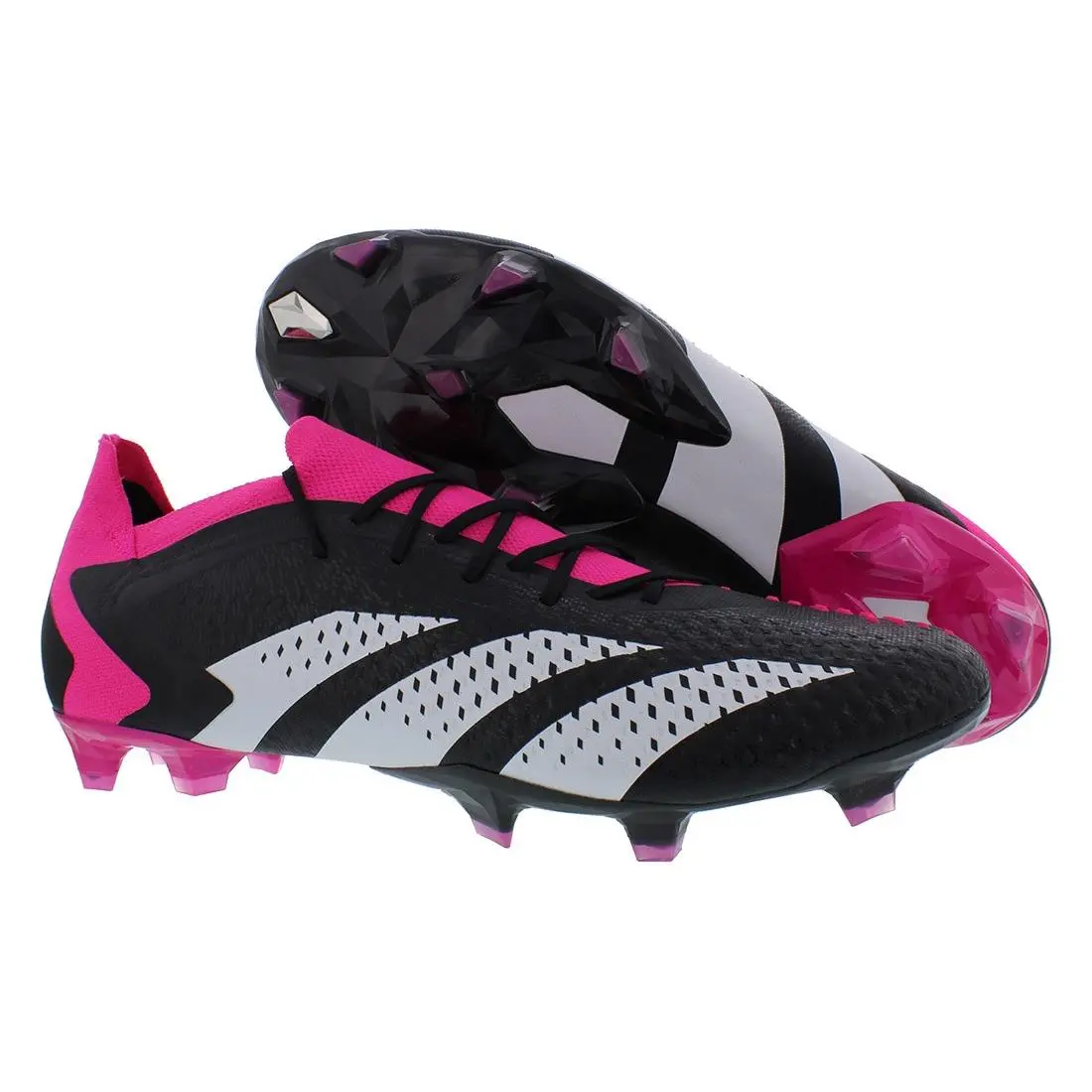 Adidas shoes - Core Black/Cloud White/Team Shock Pink 2, Main: Black 4