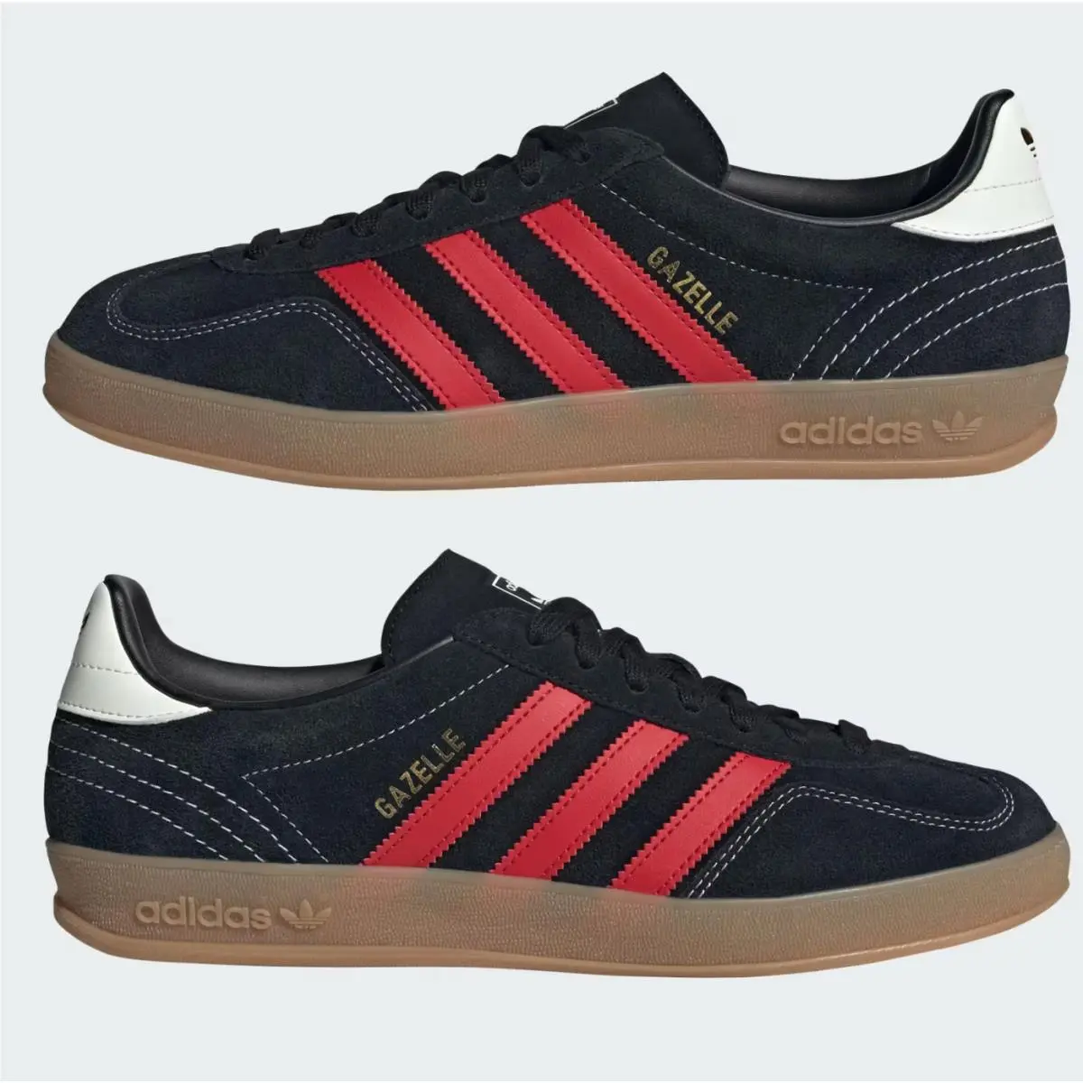 Adidas shoes - IH9653 001 - Core Black/Better Scarlet/Gum 12