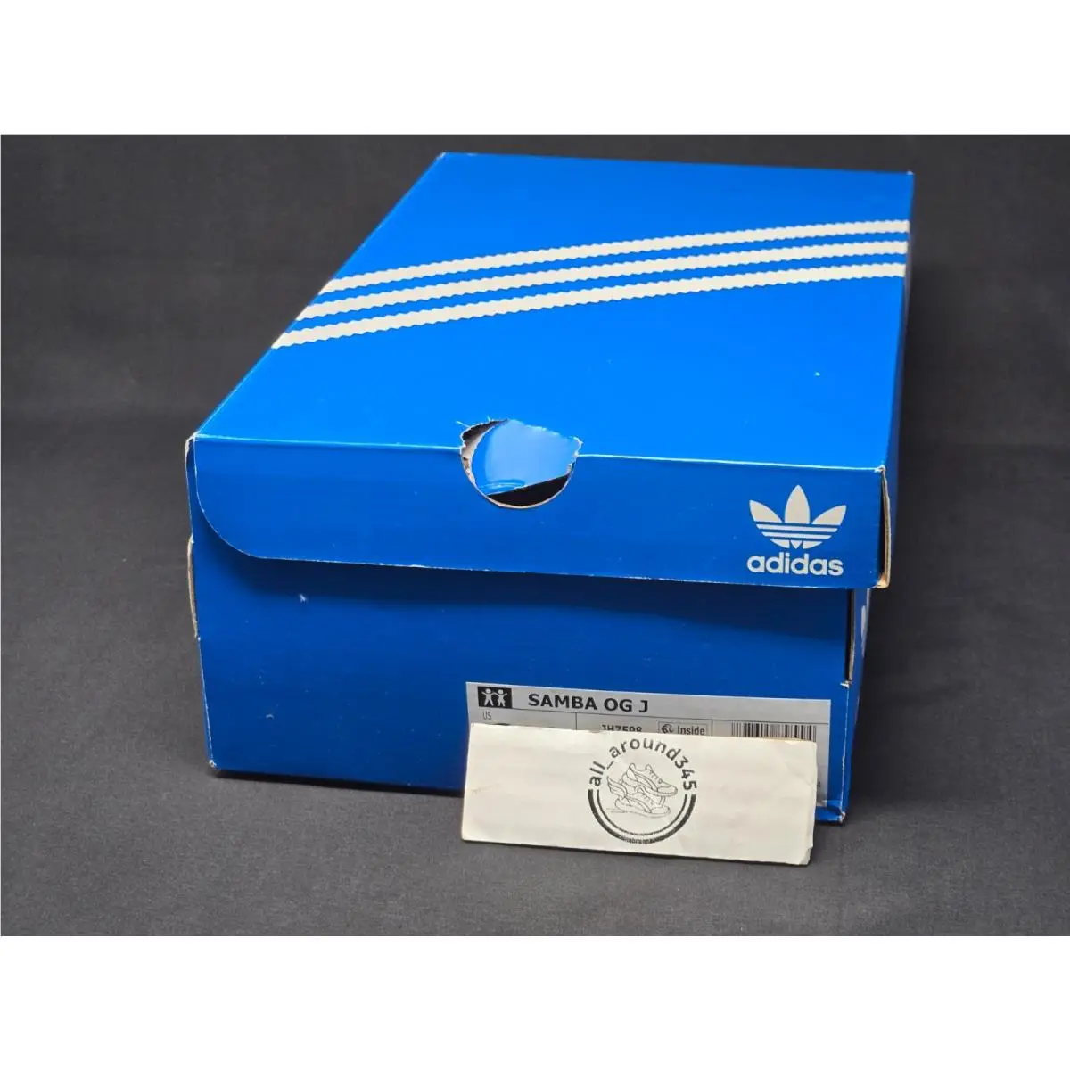 Adidas shoes - Adidas Samba OG J - Samba - JH7598 - White 6
