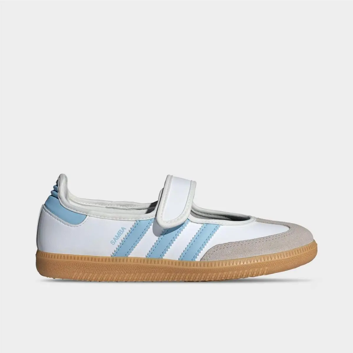 GS Adidas Originals Samba Jane Cloud White/clear Sky/gum JP9545 100