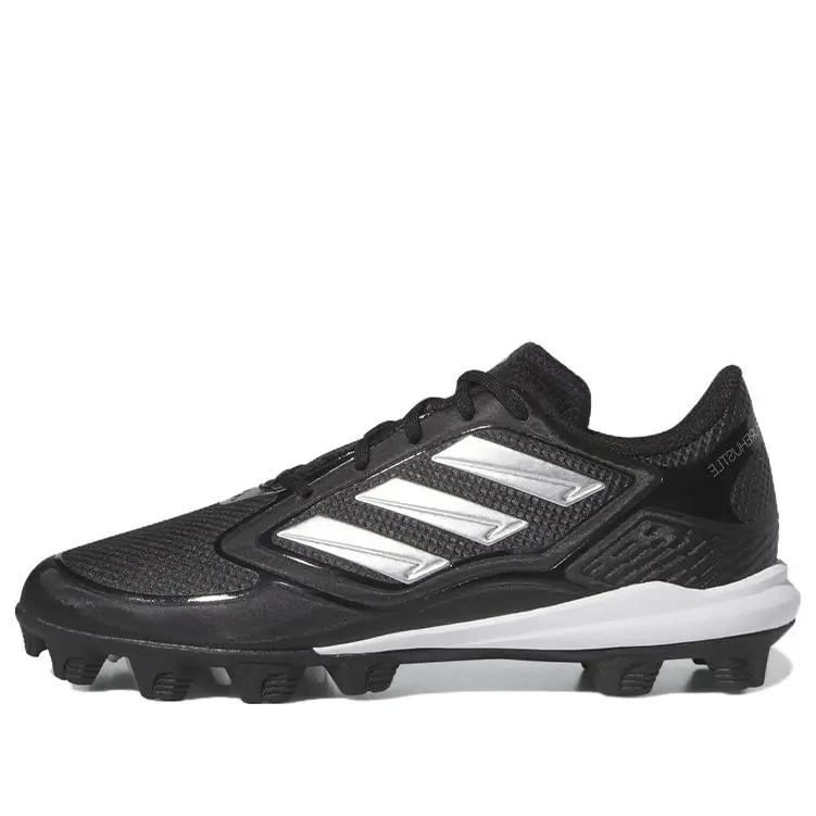 IG7138 Womens Adidas Purehustle 3 MD `core Black Silver Metallic`