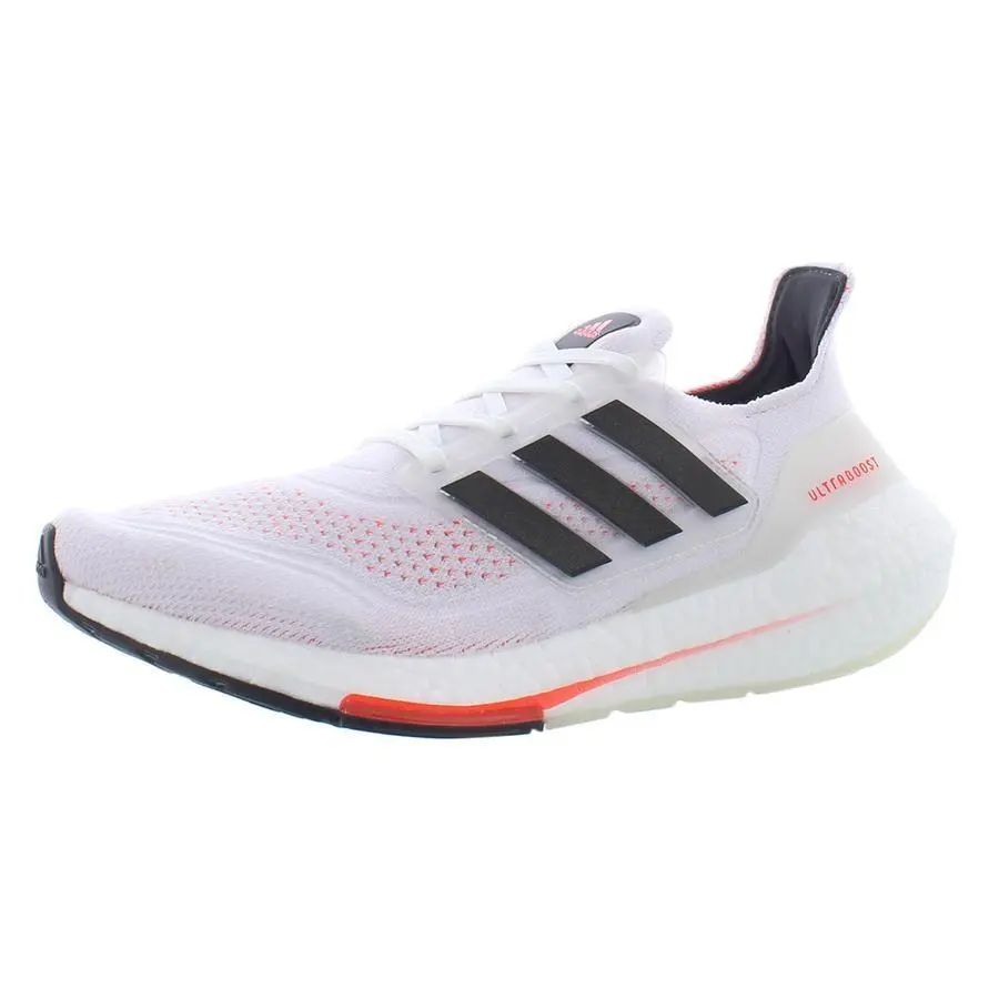 Adidas shoes - White/Black/Solar Red, Main: White 3