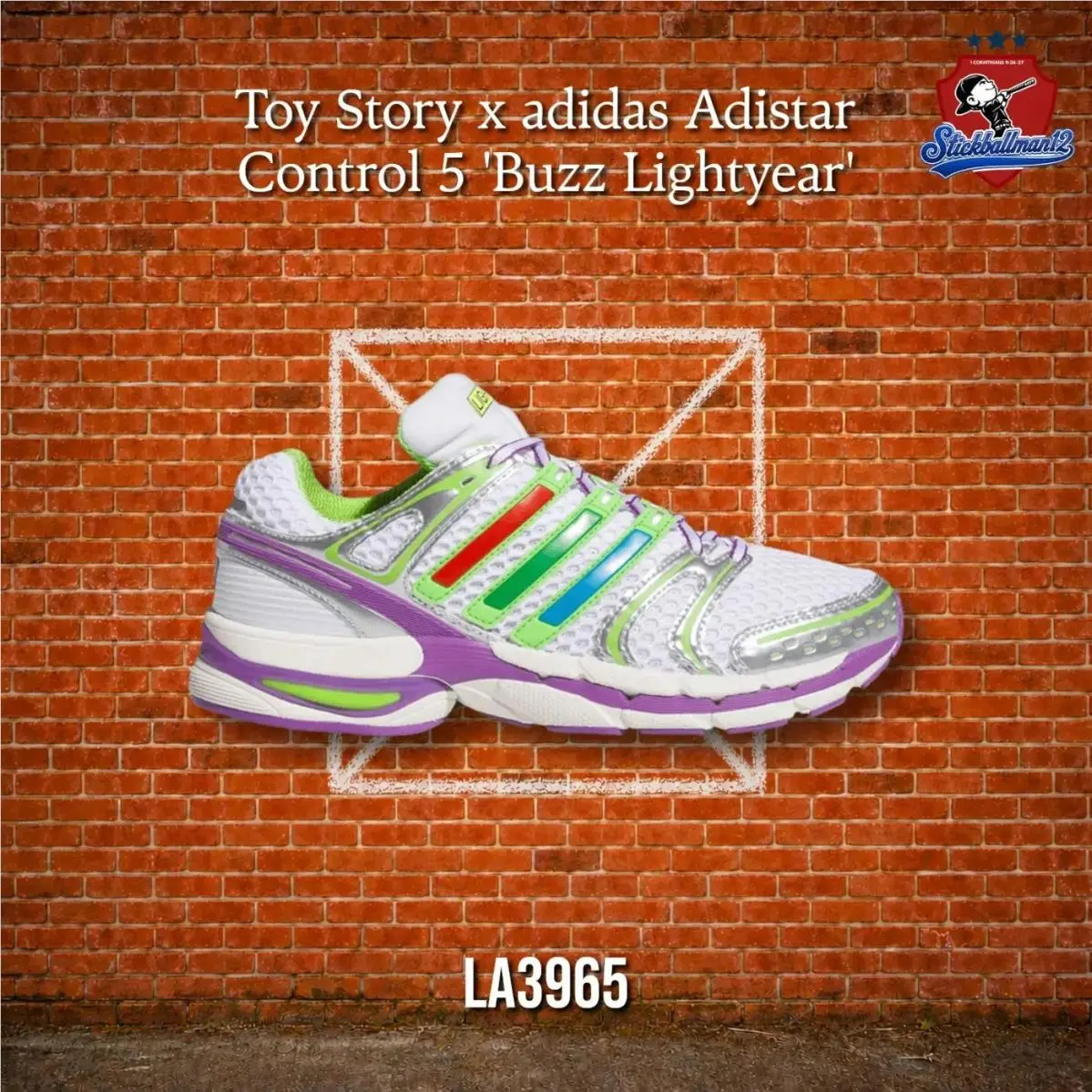 Toy Story x Adidas Adistar Control 5 `buzz Lightyear` LA3965 - Multicolor