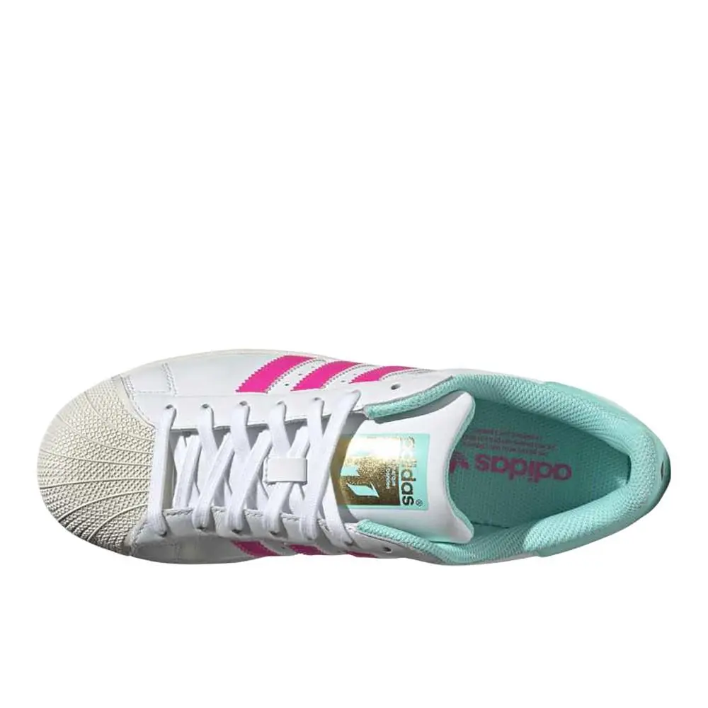 Adidas shoes - adidas Superstar Messi Lace Up - JR1979 - Pink, White 2