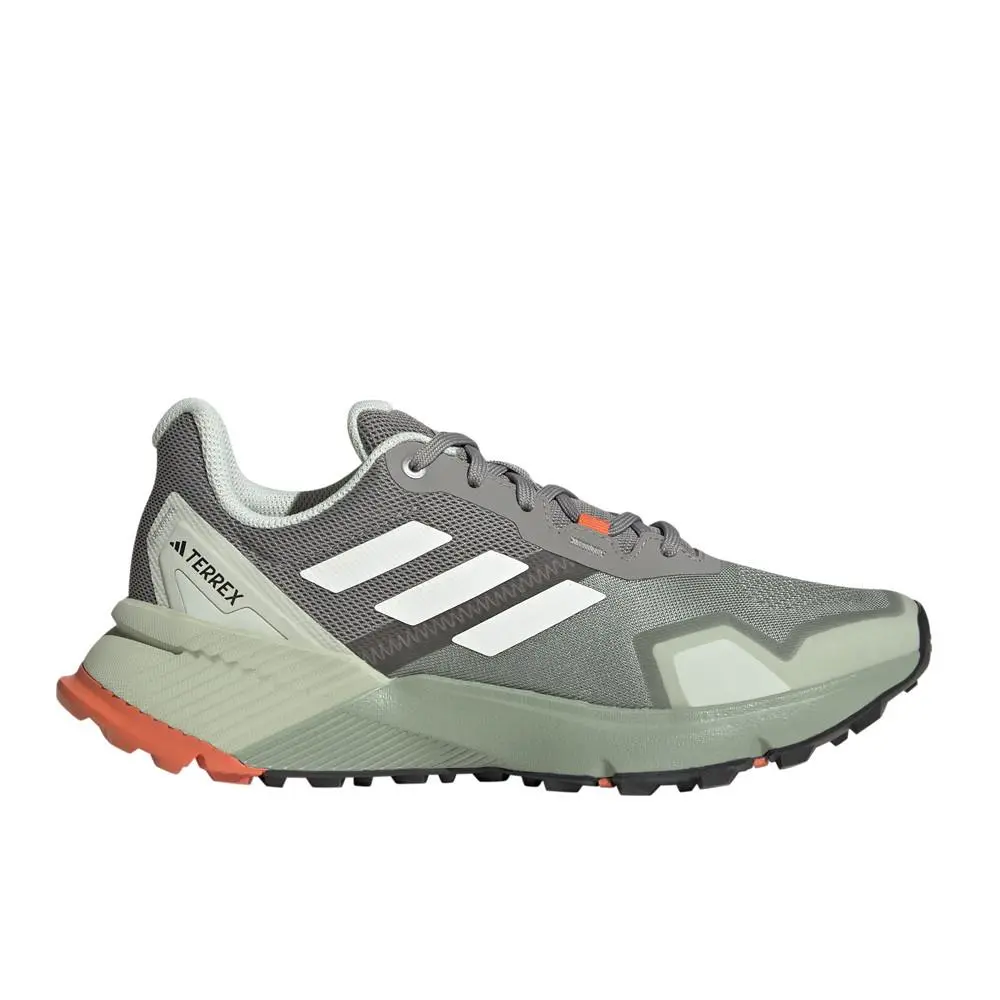 Adidas Terrex Soulstride Trail Running Womens Green Sneakers Athletic Shoes JI1