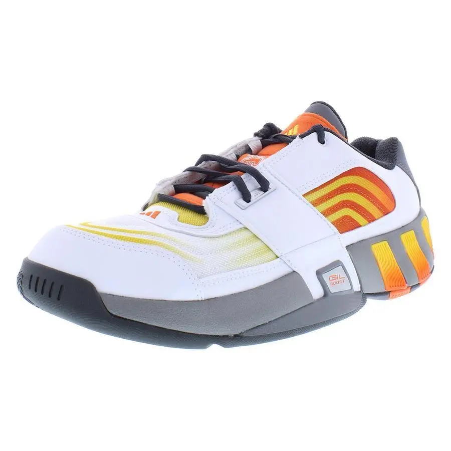 Adidas shoes - Cloud White/Semi Impact Orange/Bold Gold, Main: White 3