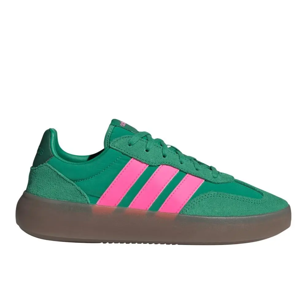 Adidas Barreda Decode Lace Up Womens Green Sneakers Casual Shoes JR3540