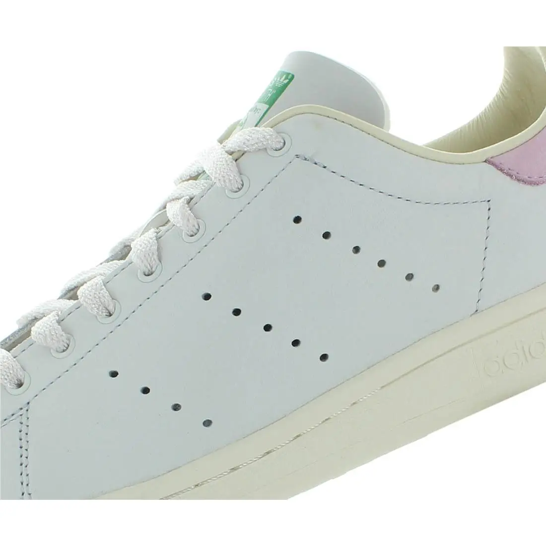 Adidas shoes - Crystal White/Crystal White/Green, Full: Crystal White/Crystal White/Green 4