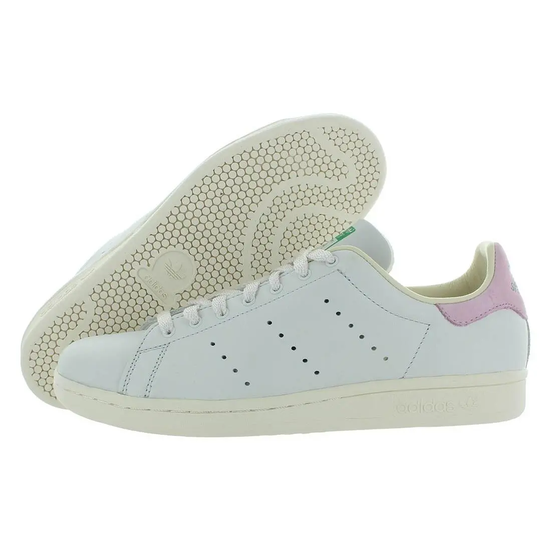 Adidas shoes - Crystal White/Crystal White/Green, Full: Crystal White/Crystal White/Green 3