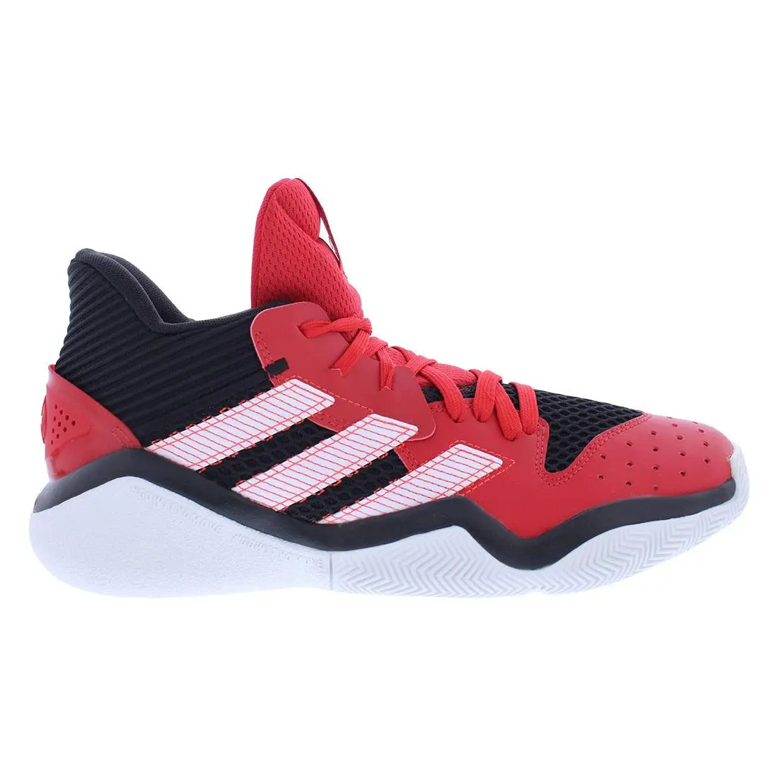 Adidas shoes - Core Black/Scarlet/Cloud White, Main: Red 2