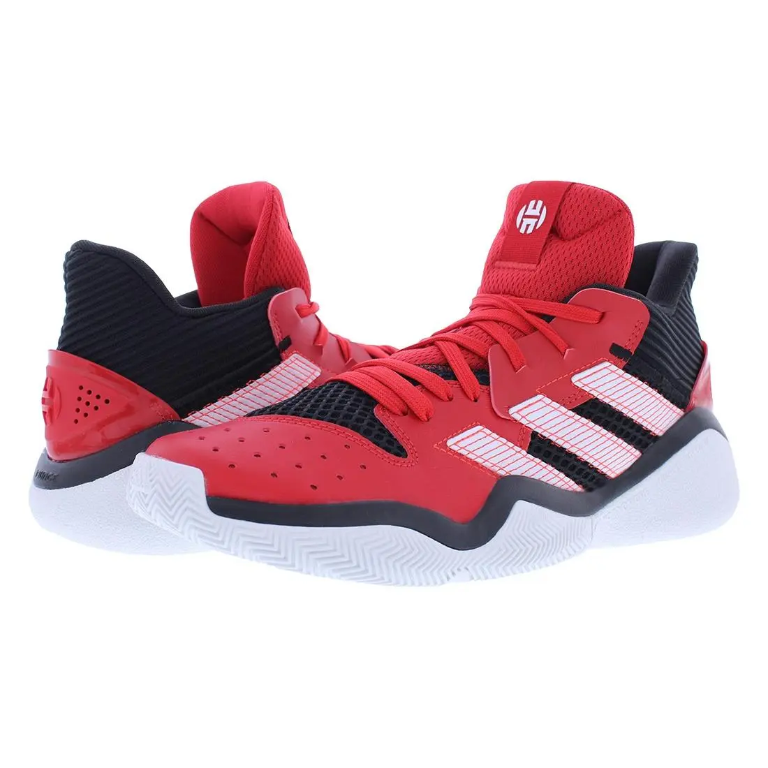 Adidas shoes - Core Black/Scarlet/Cloud White, Main: Red 3
