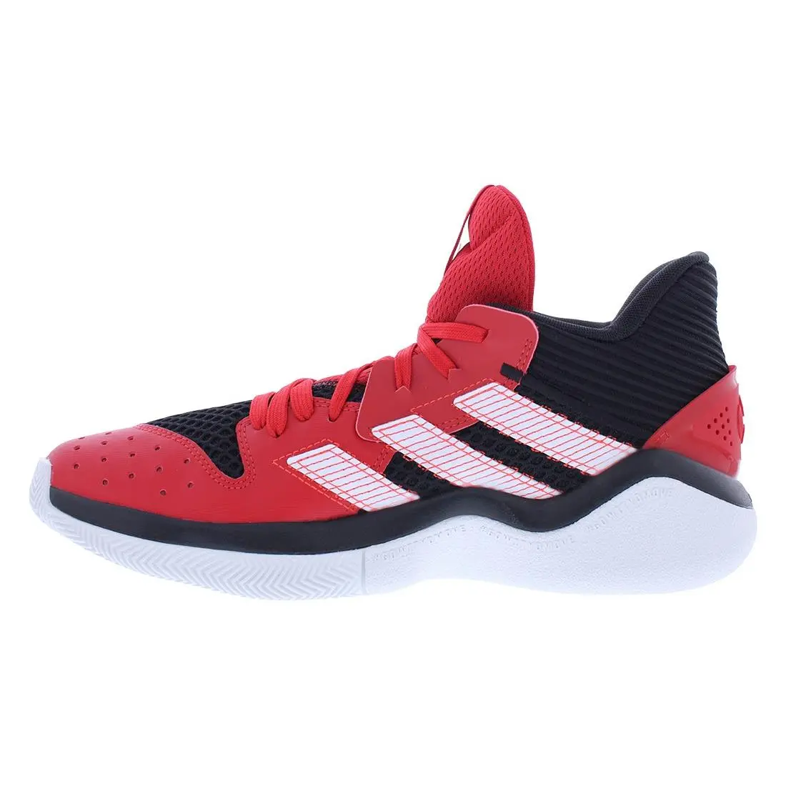 Adidas shoes - Core Black/Scarlet/Cloud White, Main: Red 4