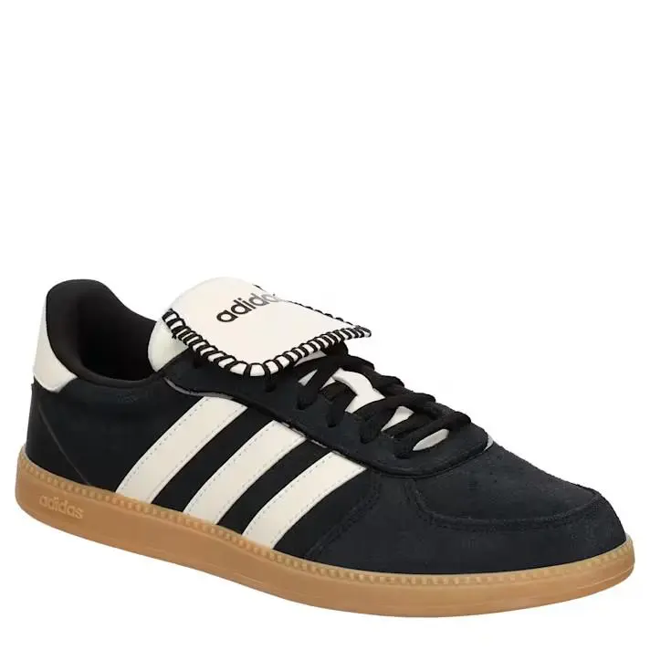 Breaknet Sleek Women`s Long Tongue Casual Skate Trainer Low Top Shoes Black by Adidas