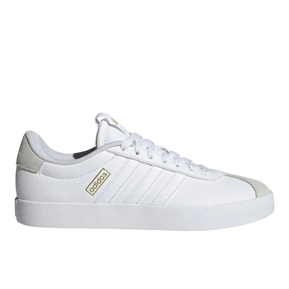Adidas Vl Court 3.0 Lace Up Womens White Sneakers Casual Shoes ID8795