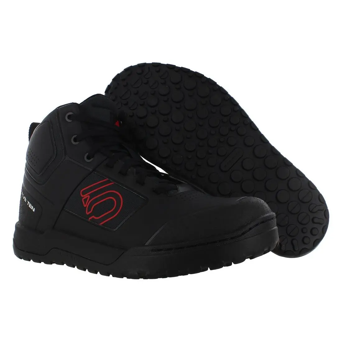 Adidas shoes - Core Black/Red/Core Black, Main: Black 4