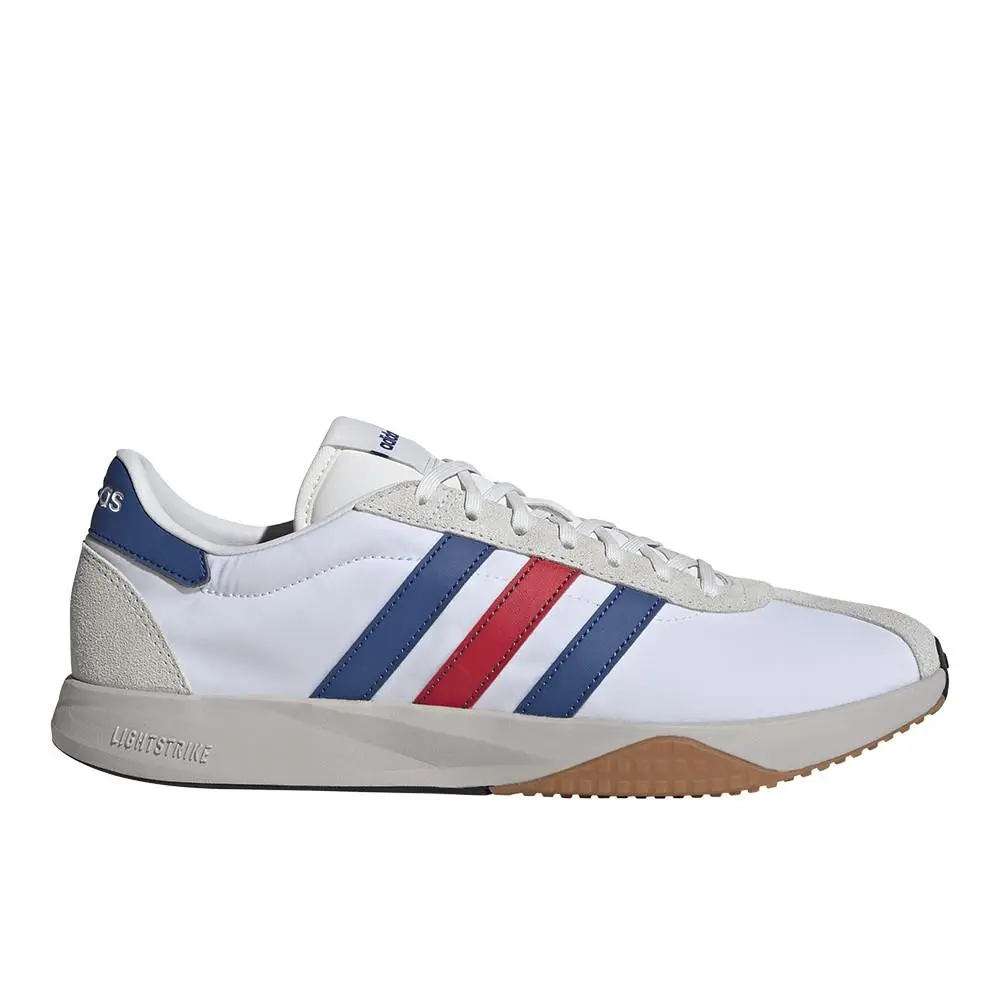 Adidas Run 7626 Lace Up Mens Off White White Sneakers Casual Shoes HQ2343