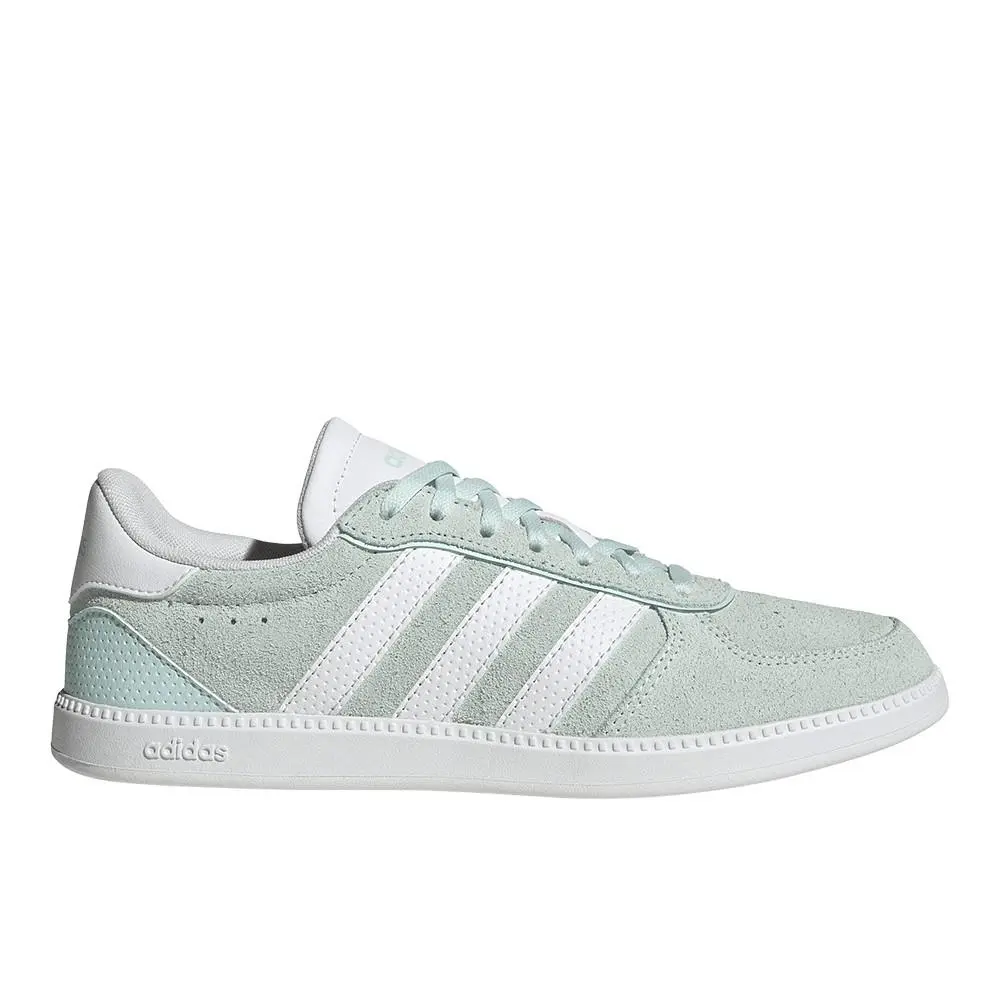 Adidas Breaknet Sleek Lace Up Womens White Sneakers Casual Shoes KJ1944