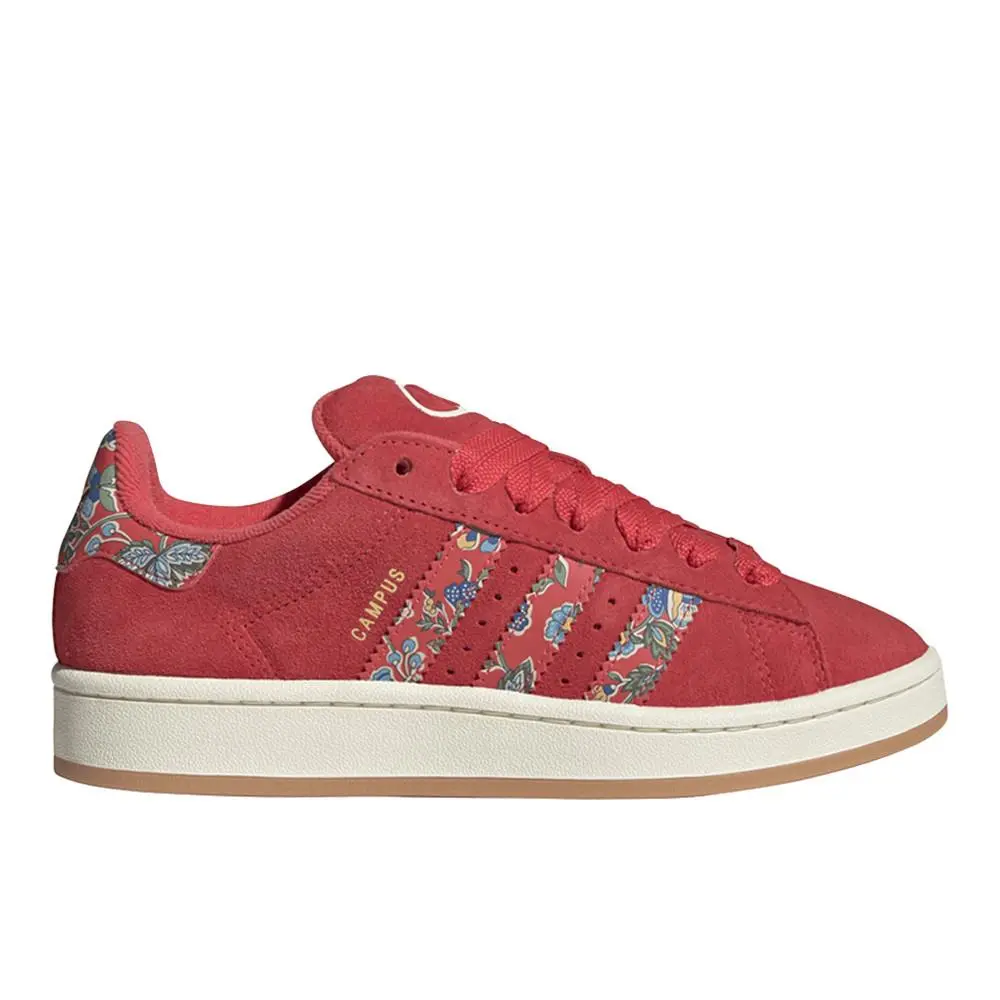 Adidas Campus 00S Lace Up Womens Red Sneakers Casual Shoes JS1330