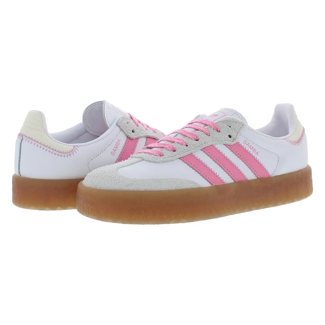 Adidas shoes - Footwear White/Bliss Pink/Off White, Main: White 3