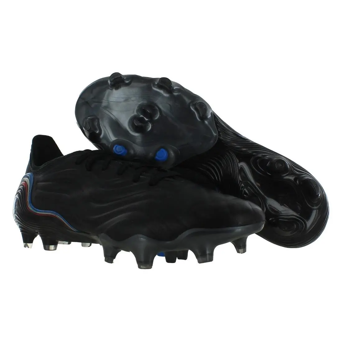 Adidas shoes - Core Black/Cloud White/Blue Rush, Main: Black 4