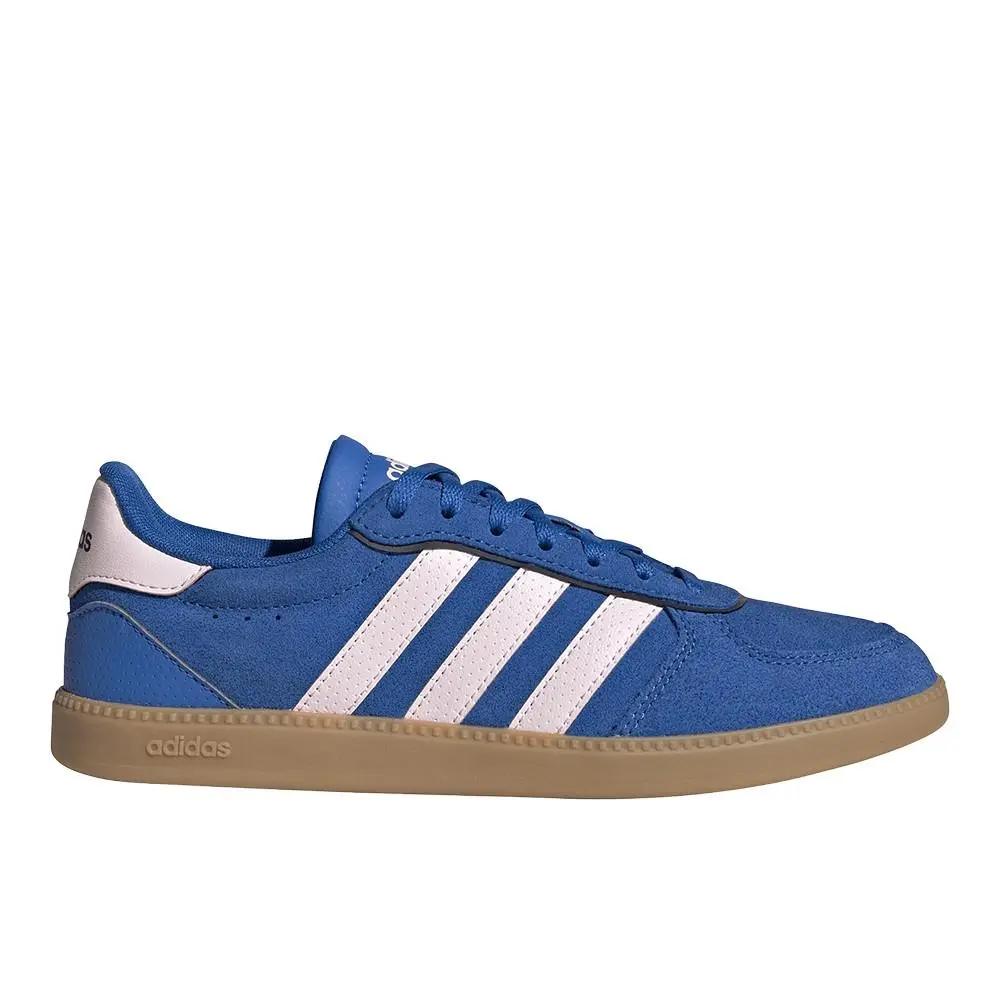 Adidas Breaknet Sleek Lace Up Womens Blue Sneakers Casual Shoes JH6901