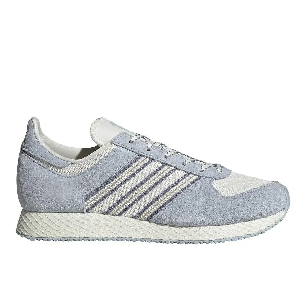Adidas Atlanta Lace Up Womens Blue White Sneakers Casual Shoes JI2893
