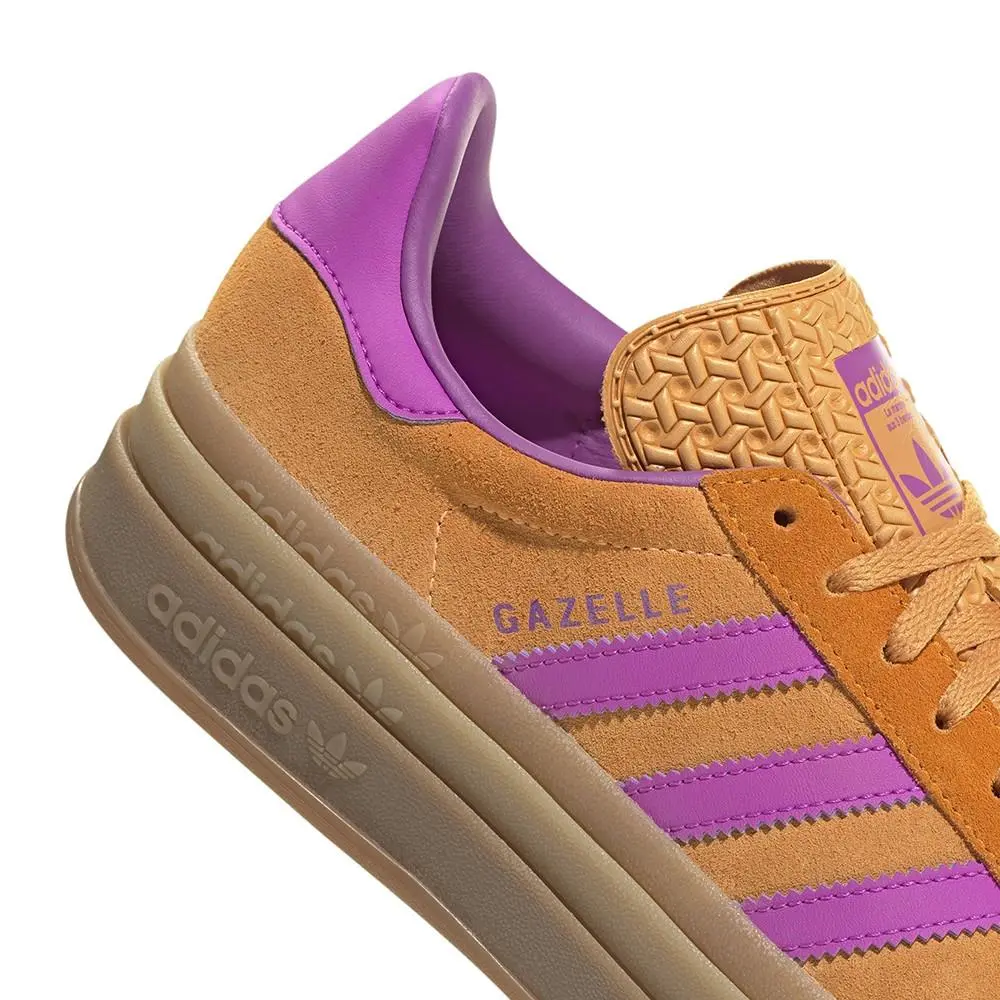 Adidas shoes - adidas Gazelle Bold Lace Up - JS3895 - Orange 12