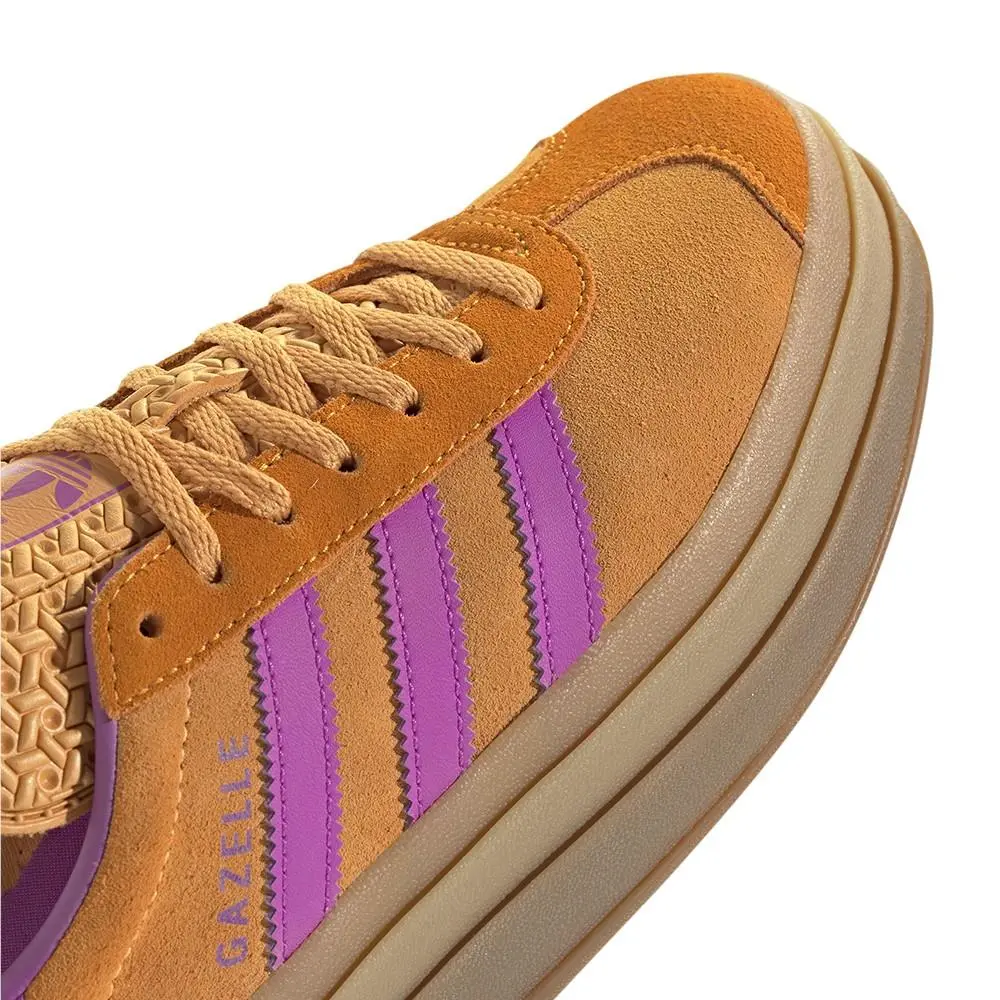 Adidas shoes - adidas Gazelle Bold Lace Up - JS3895 - Orange 13
