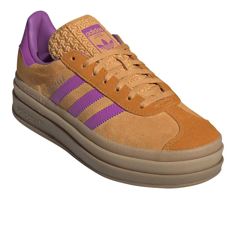 Adidas shoes - adidas Gazelle Bold Lace Up - JS3895 - Orange 8