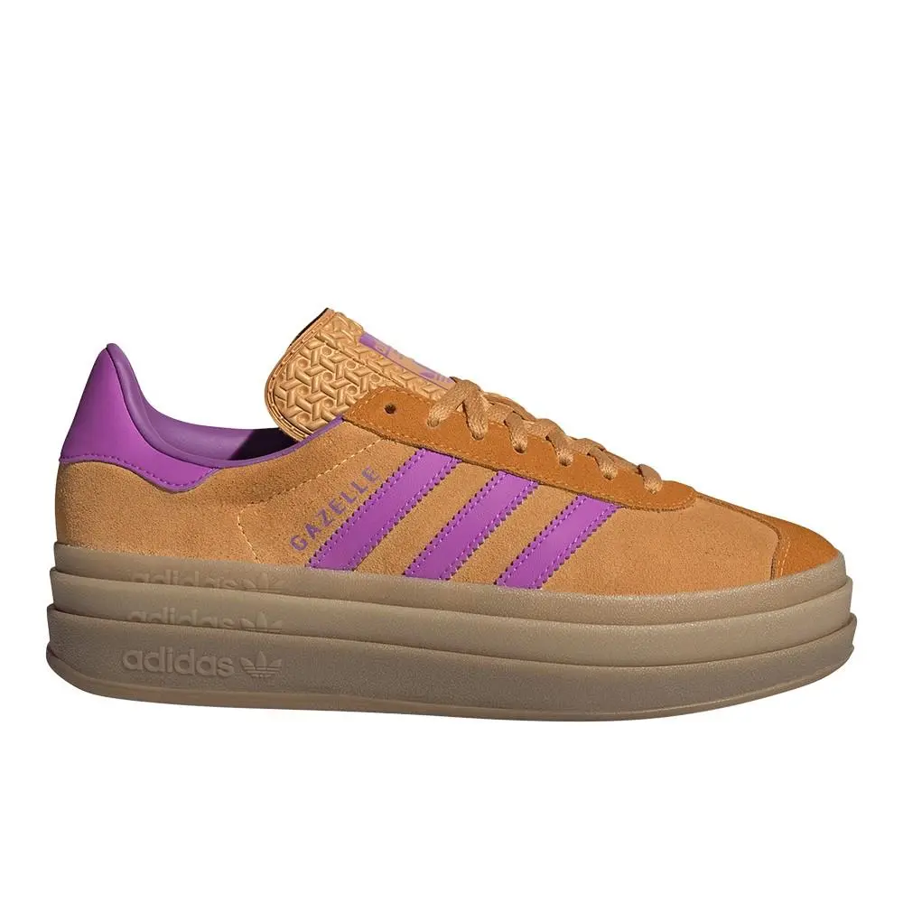 Adidas shoes - adidas Gazelle Bold Lace Up - JS3895 - Orange 7