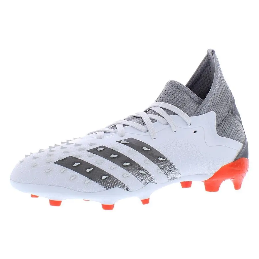 Adidas shoes - Cloud White/Iron Metallic/Solar Red, Main: White 8