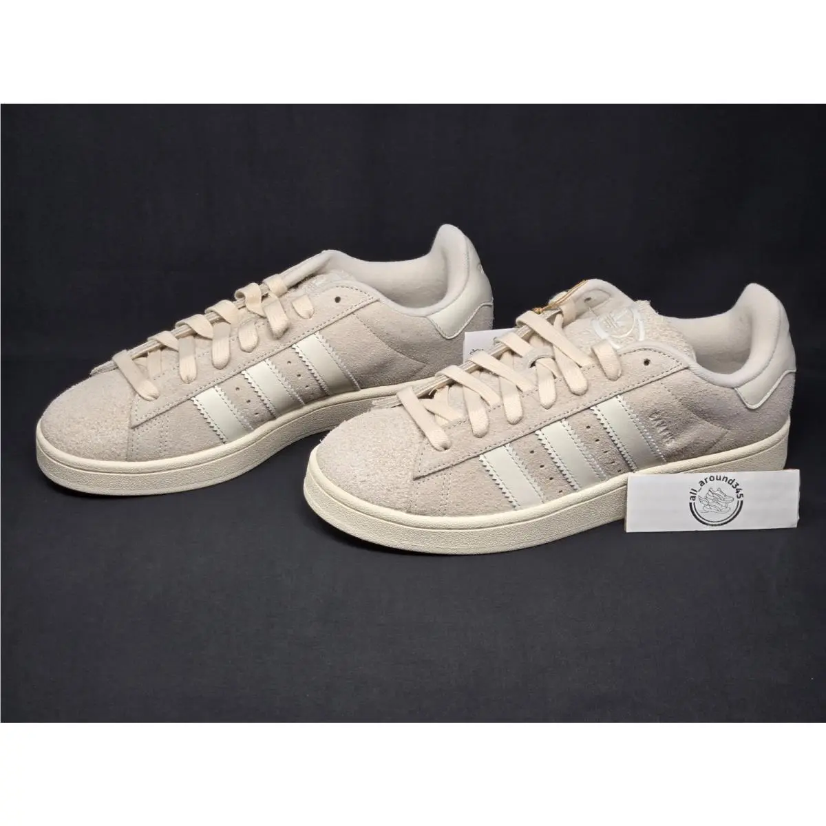 Adidas Campus 00s Mens Multi Sizes Wonder White Beige Tan Suede Shoes IH9863 Nby