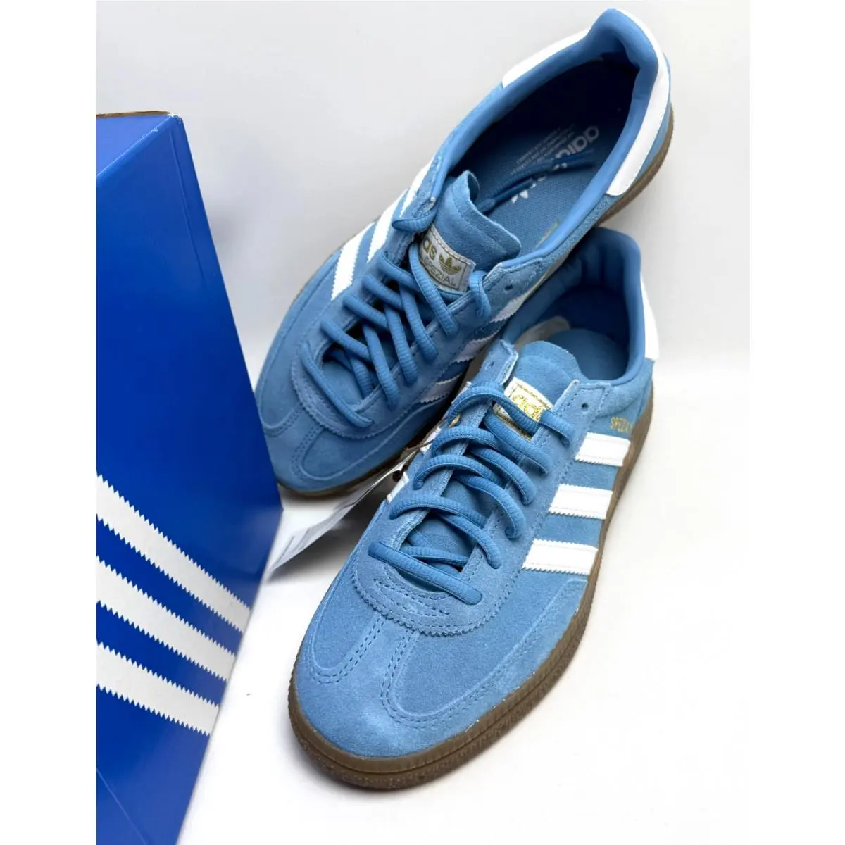 Adidas shoes - Adidas Handball Spezial - Handball Spezial - JQ6822 - Light Blue/Cloud White/Gum 11