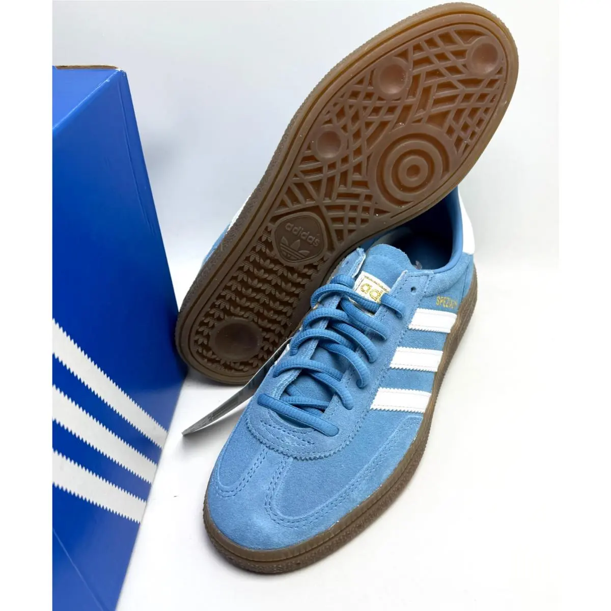 Adidas shoes - Adidas Handball Spezial - Handball Spezial - JQ6822 - Light Blue/Cloud White/Gum 12