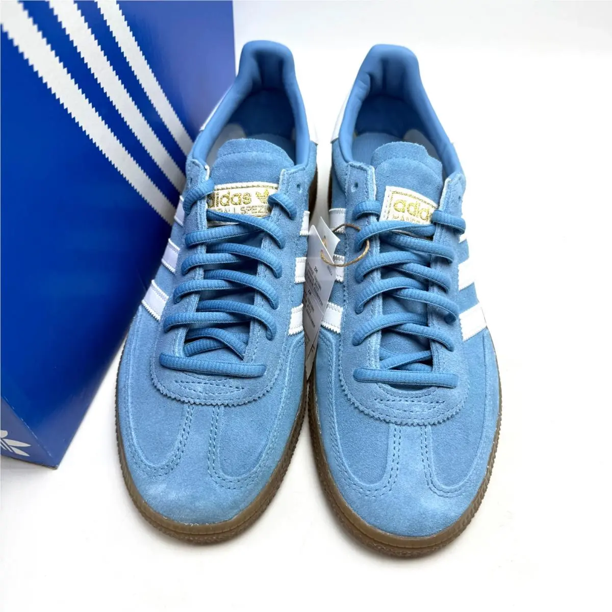 Adidas shoes - Adidas Handball Spezial - Handball Spezial - JQ6822 - Light Blue/Cloud White/Gum 7