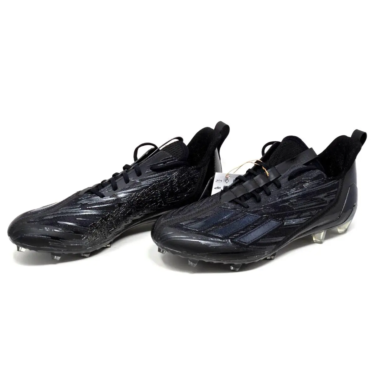 Adidas Adizero 12.0 Football Cleats Mens Size 12.5 Triple Black GW5060 Rare