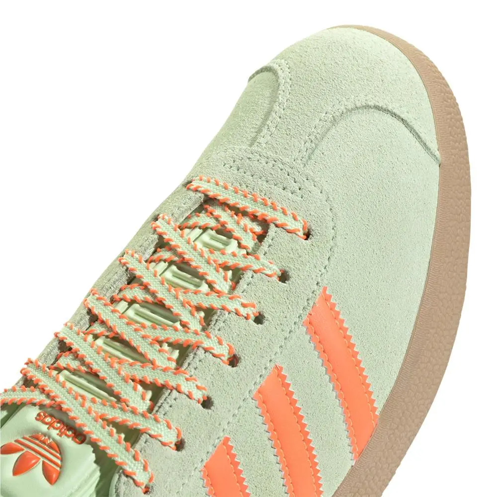 Adidas shoes - adidas Gazelle Lace Up - Gazelle Lace - JH7212 - Green, Orange 12