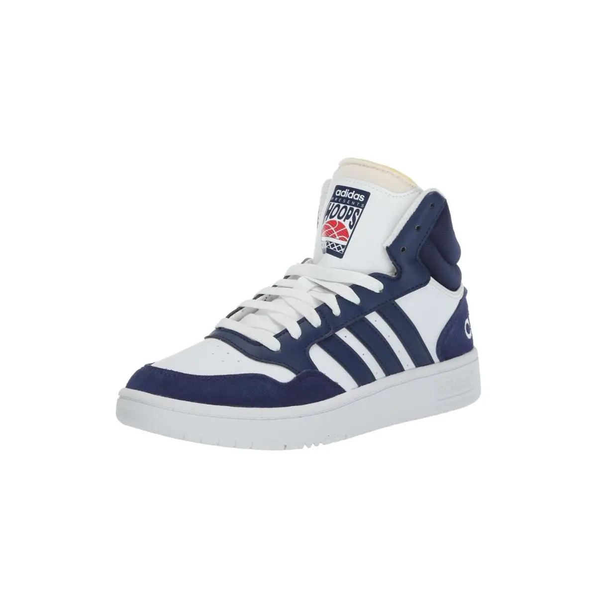 Adidas Men’s Hoops 3.0 Mid Basketball Shoes Red